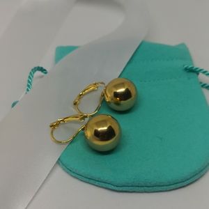 New 💕 earrings.Gold  BallsFashionable this autumn women's earrings.